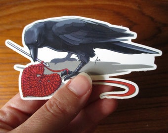 2x4&quot; Crowchet Vinyl Sticker