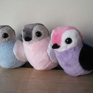 Genderfluid / Demiboy / Demigirl Pride Plush Bird