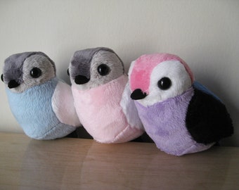 Genderfluid / Demiboy / Demigirl Pride Plush Bird