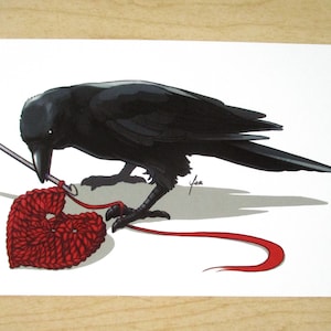 4x6" Postcard Print - Crowchet