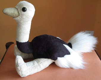 Ostrich Plush Doll