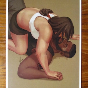 6x8&quot; Final Fantasy VII Fanart Print - Barrifa Pinned