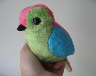 Polysexual Pride Plush Bird