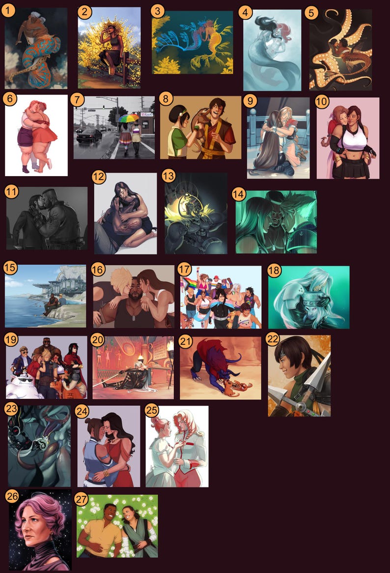 Elige 2 conjuntos de impresiones artísticas imagen 2