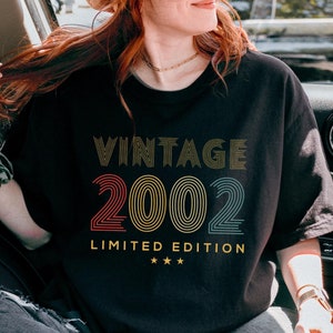 23rd Birthday Comfort Colors® Shirt  | Limited Edition 2002 Shirt | 23rd Birthday T-Shirt | Turning 23 Women&#39;s Birthday T-shirt, Sweatshirt