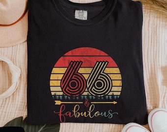 Comfort Colors® 67th Birthday shirt | 67 and Fabulous shirt | 67th birthday gift | 1959 Birthday T-Shirt, Custom Birthday Shirt & Sweatshirt