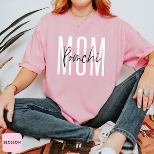 Pomchi Mom Shirt, Custom Dog Name T-Shirt, Comfort Colors® Pomchi Shirt, Pomeranian  Mom Gift, Dog mom Sweatshirt, Pomchi Dog Lover Shirt