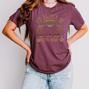 Tibetan Mastiff Shirt with Custom Dog Name | Mastiff  Dog Mom T-shirt |  Dog Mom Gift, Mastiff Dog Mom Sweatshirt, Mastiff Dad Shirt