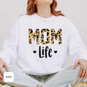 Mom life Sweatshirt,  Comfort Colors® Mom Sweatshirt, Mothers Day Gift, Mama Life Sweatshirt, Cool Mom Sweatshirt, Best Mom Sweatshirt