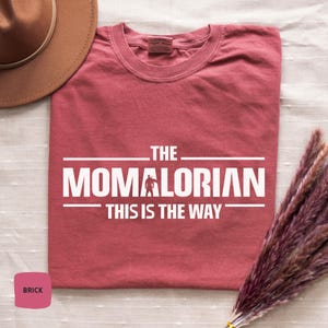 Momalorian Shirt, Comfort Colors®  Funny Mom T-Shirt, Gift for Mom, Mother&#39;s Day Shirts, Gift for mom, Mothers Day Gifts, Shirts For Mom