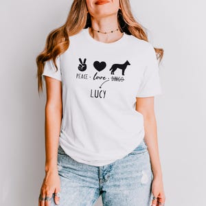 I Love Lucy Dog Name T-Shirt Gift Shirt For Dog Lovers I Love Lucy Dog Name T-Shirt Gift Shirt For Dog Lovers
