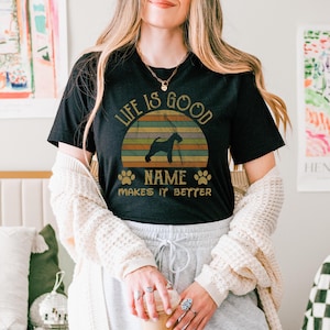 Welsh Terrier T-Shirt with Personalized Dog Name on it | Welsh Terrier Dog Lover Shirt | Welsh Terrier Mom Shirt, Welsh Terrier Shirt