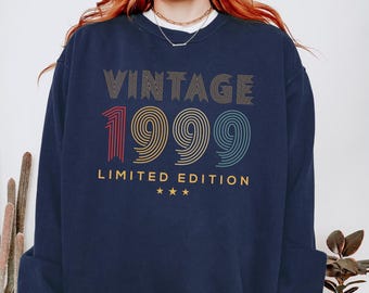 Chemise Comfort Colors® 26e anniversaire | chemise vintage 1999 édition limitée | T-shirt du 26e anniversaire | Tshirt 26e anniversaire pour hommes et femmes