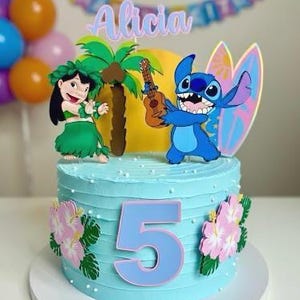 Stich und Lilo Cake Topper - Stich Cake Topper