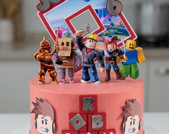 ROBLOX CAKE TOPPER