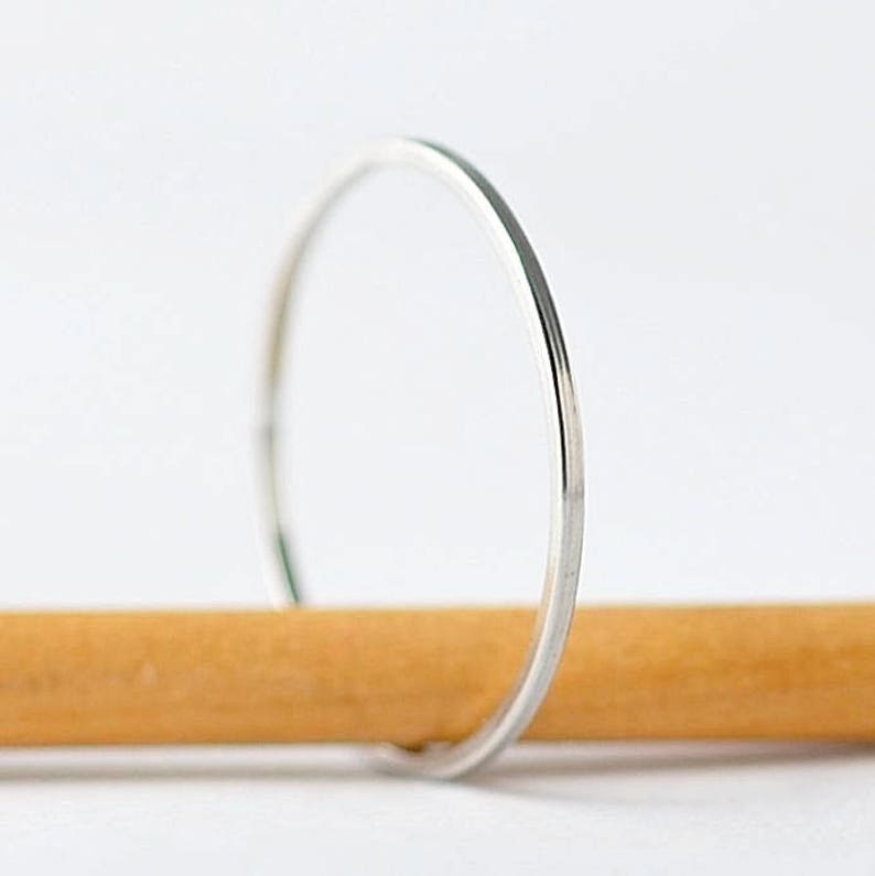 Flat Rectangular PT950 Square Edged Platinum Ring His and Hers Bands