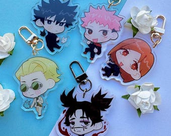 JJK acrylic charms