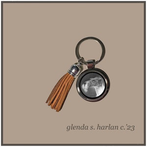 Wire Fox Terrier Key Ring Fine Art Drawing Key Chain Dog Lover Gift Dog Mom Gift Dog.