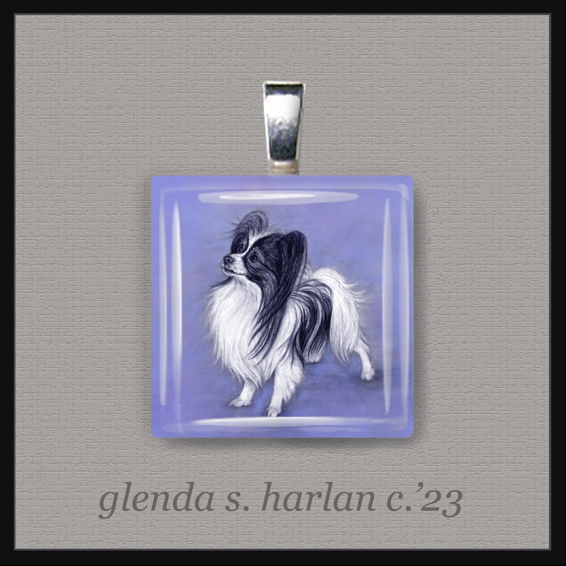 Papillon dog jewelry sale