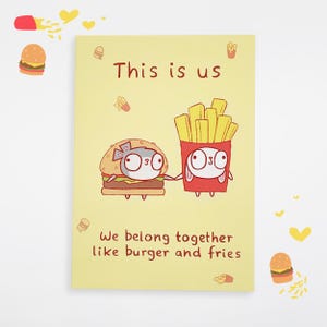 Funny romantic Card | This is Us meme | Chip and Mellow | Gift for Husband, Wife, Boyfriend, Girlfriend, Partner, Her, Him