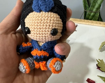 Crochet Valorant Yoru Doll | Gamer Collectible Figure