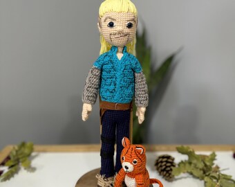 Exotic Joe Crochet Doll Set – Tiger King Fan Gift