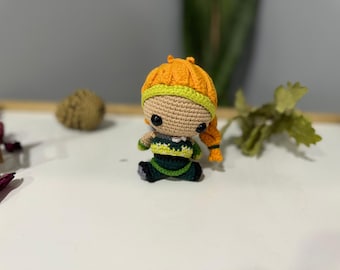 Crochet Skye Valorant Doll | Gamer Gift with Wood Stand