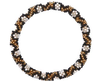Nepalese Glass Bead Bracelet [Handmade in Nepal] - Lucky Charm, Gift, Gift Bracelet , Nepal Bracelet, Boho Bracelet , Beaded Bracelet [HY19]