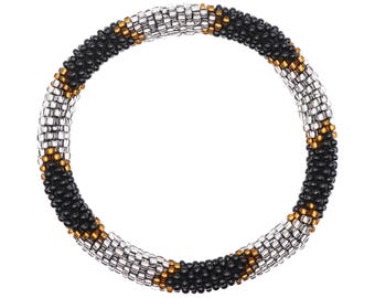 Nepalese Glass Bead Bracelet [Handmade in Nepal] - Lucky Charm, Gift, Gift Bracelet , Nepal Bracelet, Boho Bracelet , Beaded Bracelet-[HY11]