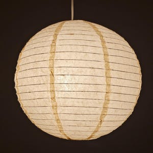 Rice Paper Lampshade | Handmade Lokta Paper Lampshade | Paper Lantern Shades | Plain