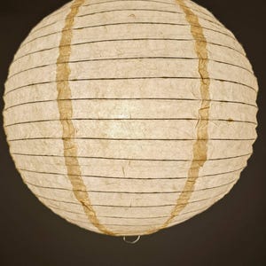 Abat-jour en papier de riz | Abat-jour fait main en papier Lokta | Abat-jour pour lanterne en papier | Uni