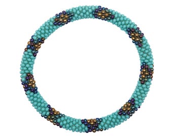 Nepalese Glass Bead Bracelet [Handmade in Nepal] - Lucky Charm, Gift, Gift Bracelet , Nepal Bracelet, Boho Bracelet , Beaded Bracelet [HY21]