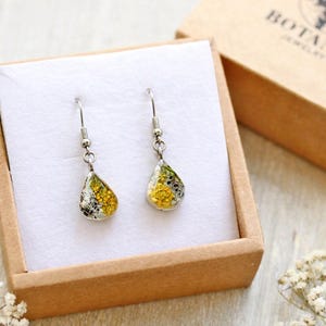 Forest Lichen Earrings: Botanical Moss Jewelry Inspired for Nature Lovers image 7
