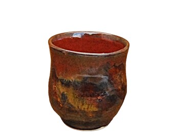 Espresso Cup - 6 Ounce Whiskey Cup - Wine Ceramic Cup - Wheel Turned Cup