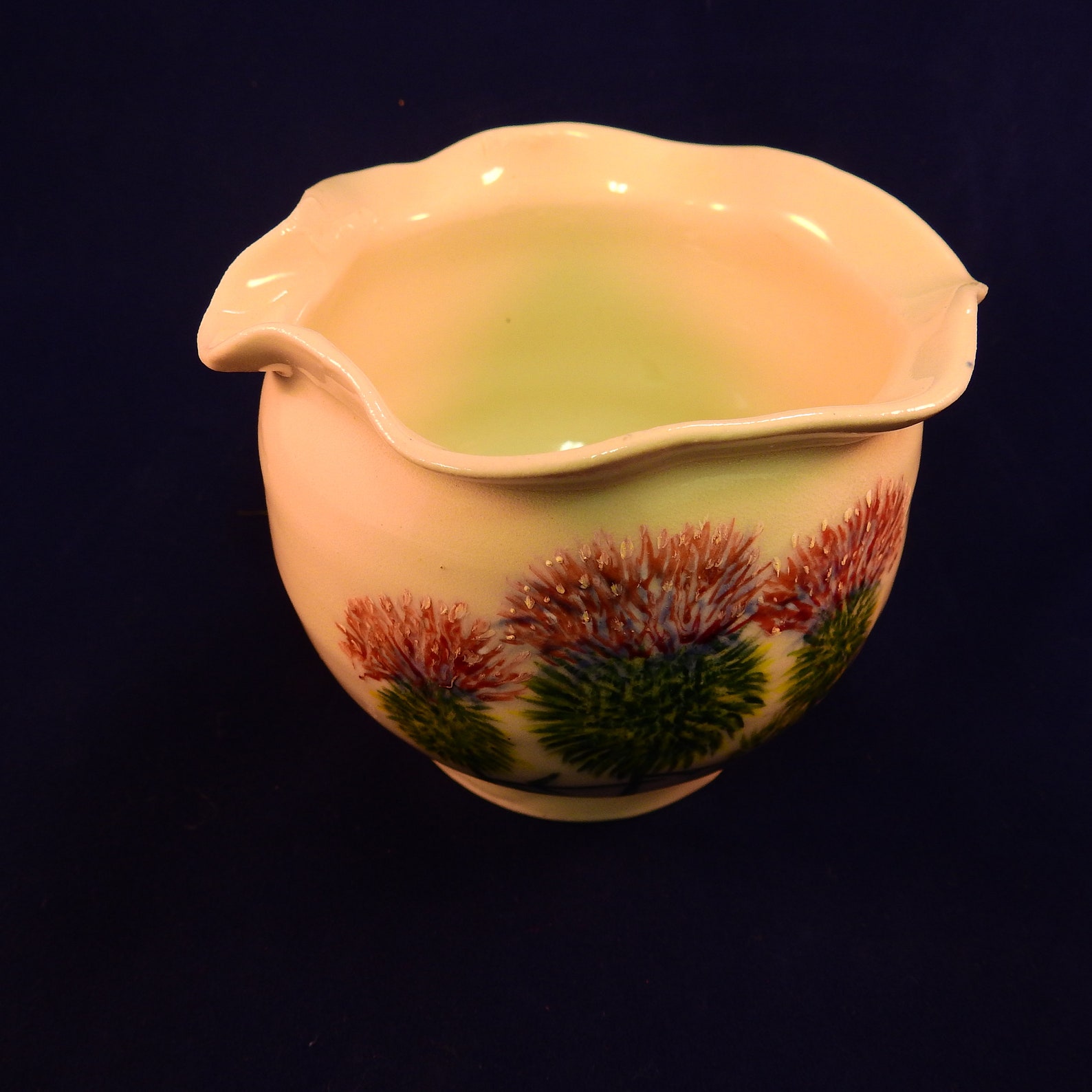 Flower Vase Sugar Bowl Jam Pot Condiment Bowl Etsy