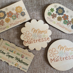 Regalo personalizado para maestro, imanes para maestro, regalo para niñera, regalo atsem personalizable, llavero de agradecimiento para maestro, flores para maestro.