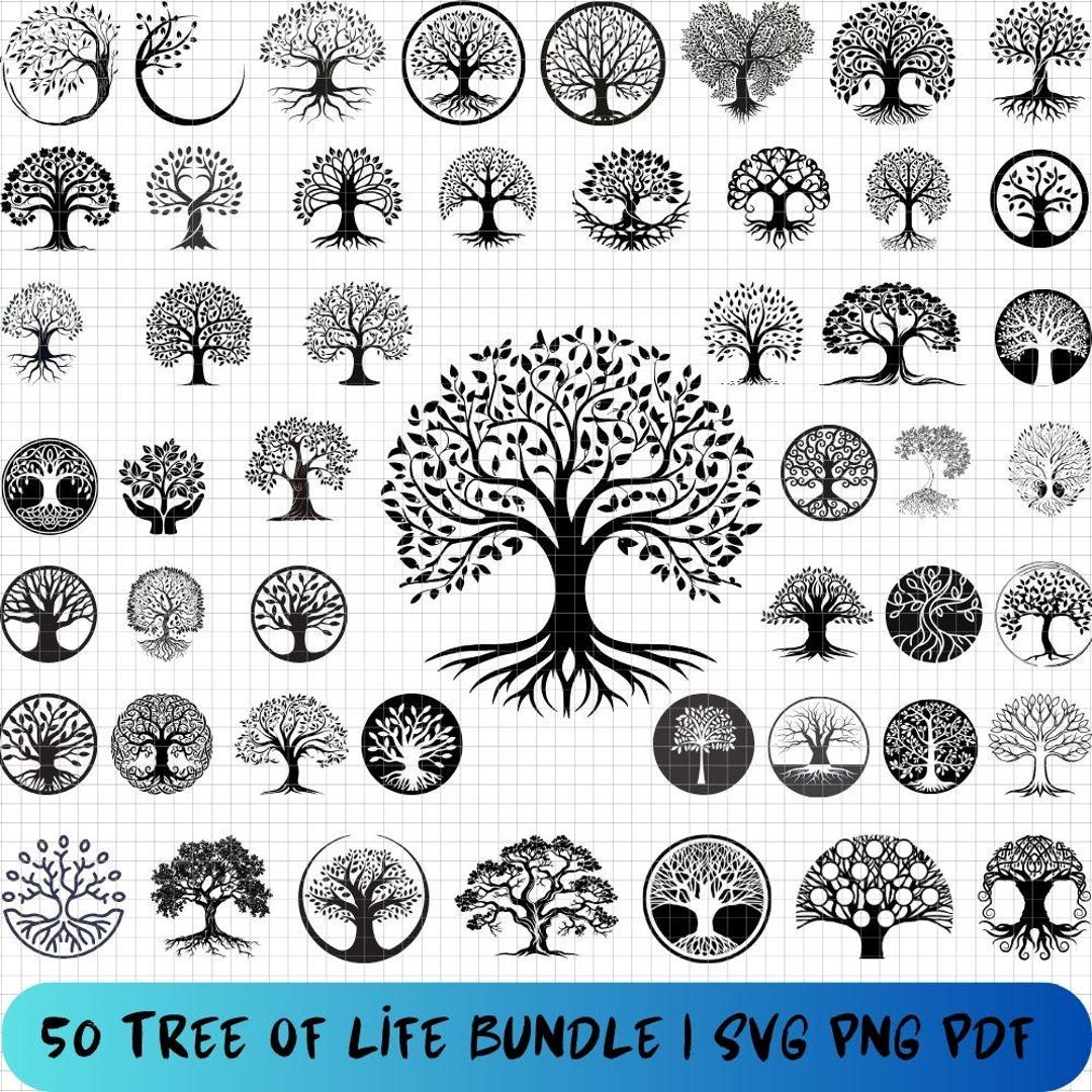 50 Tree of Life Svg, Tree of Life Clipart, Tree of Life Svg Cut Files ...