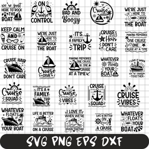 Paquete SVG de crucero, paquete SVG de crucero, viaje familiar SVG, camisa familiar SVG, vacaciones familiares SVG, crucero de vacaciones SVG, crucero de cumpleaños SVG