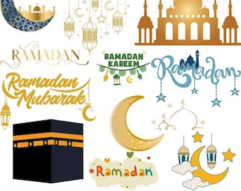 Ramadan Kareem svg bundle Ramadan Mubarak svgs Ramadan decor svg Eid card svg Ramadan svg bundle Islamic svg bundle eid mubarak mosque svg
