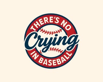 There’s No Crying In Baseball svg, Trendy Baseball svg, Baseball Mom svg, Baseball Game Day svg