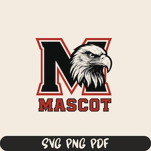 Eagle Mascot svg | Eagle Head Svg| Eagle svg | Eagle Clipart | Eagle Head svg files for Cricut | Eagle Face svg | Instant Download
