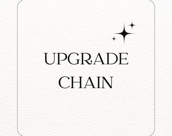 Actualización de cadena de collar • Actualización de cadena de pulsera • No es un artículo físico