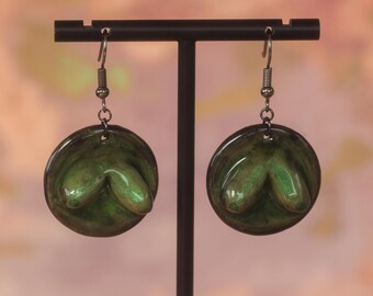 Pickled Clay Earrings | Hypoallergenic | Handmade