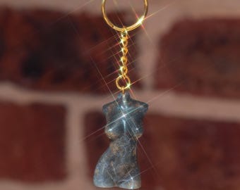 Smokey Goddess Keychain | Handmade | Body Empowerment Art