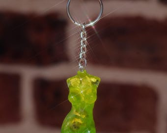 Why You So Jelly Goddess Keychain | Handmade | Body Empowerment Art
