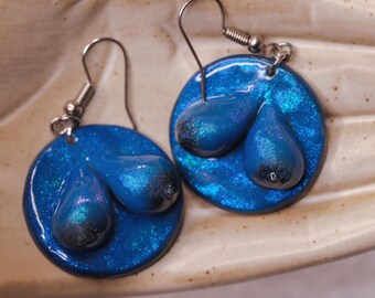 Bluey Clay Earrings | Hypoallergenic | Handmade