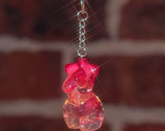 Bosco Curvy Goddess Keychain | Handmade | Body Empowerment Art