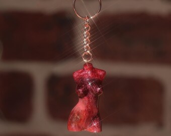 Ekin Su Goddess Keychain | Handmade | Body Empowerment Art