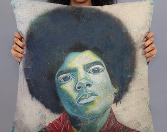 DevineArt Yung Thrillz Michael Jackson inspired Basic Pillow