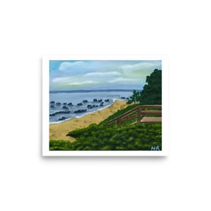 Lake Michigan Art Print 8 X 10